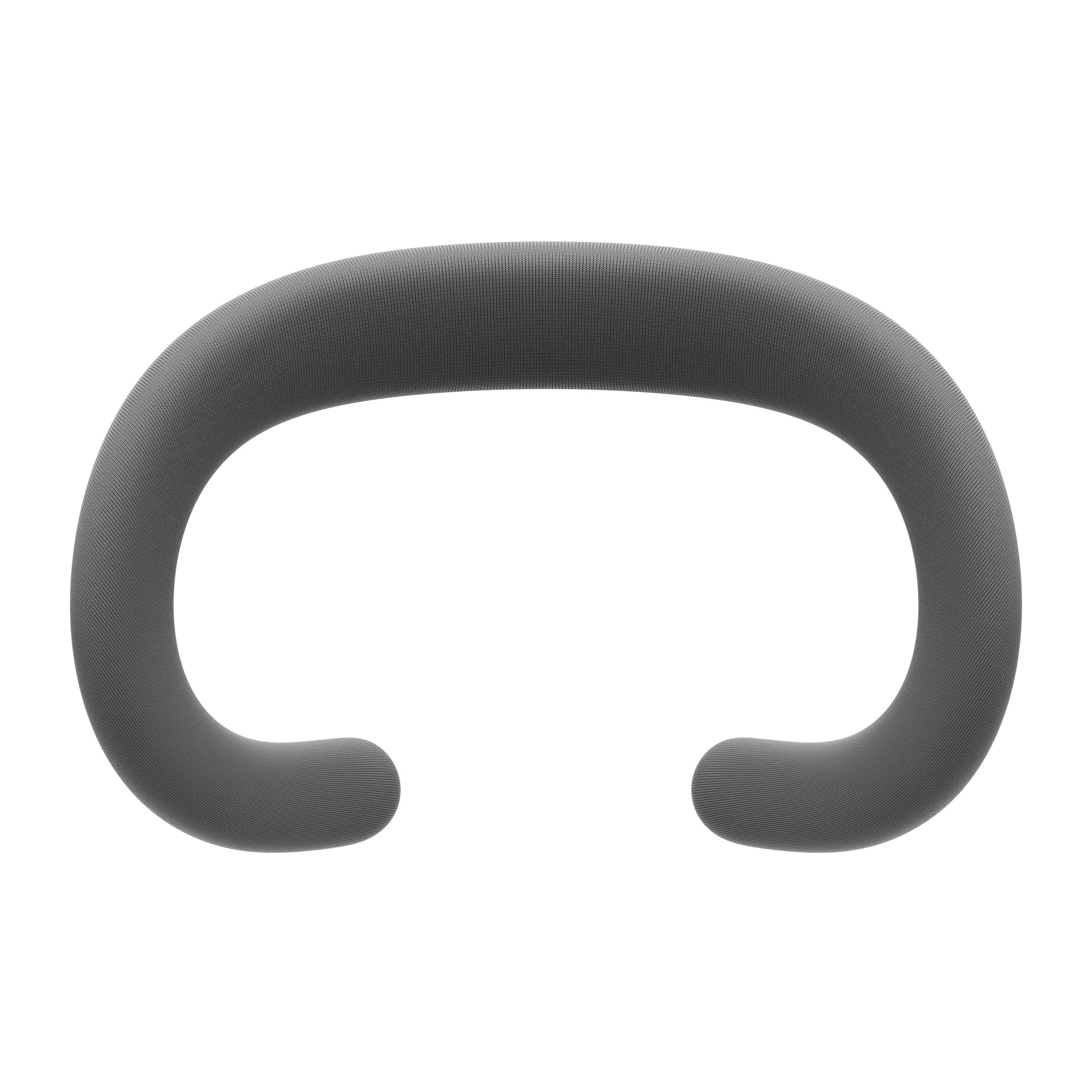 Вид изнутри, Apple Vision Pro Light Seal Cushion, независимо от Light Seal, закругленные края, сетчатый материал, темный оттенок серого